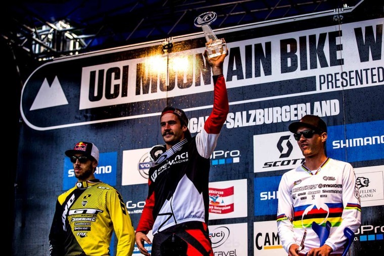 Stevie Smith 2013 DH World Cup Overall Champion